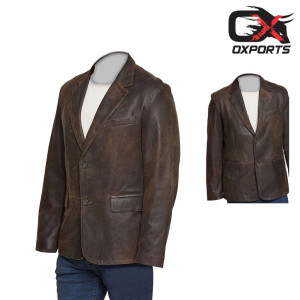 Abisko Leather Blazer