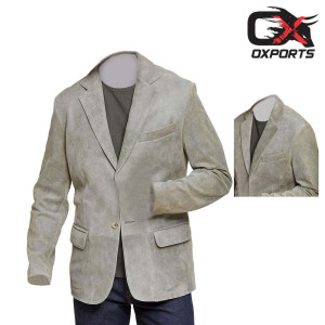 Athens Tall Leather Blazer
