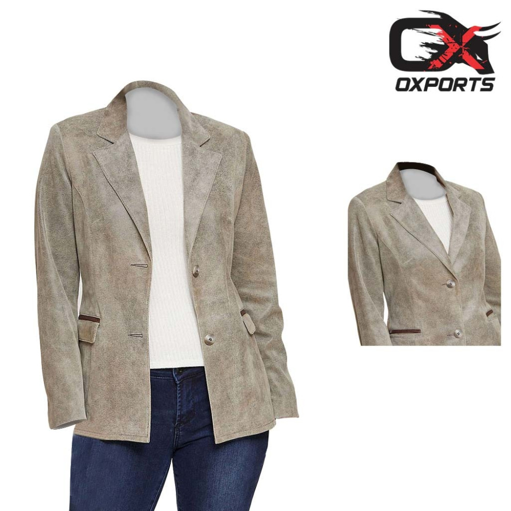 Hallstatt Leather Blazer