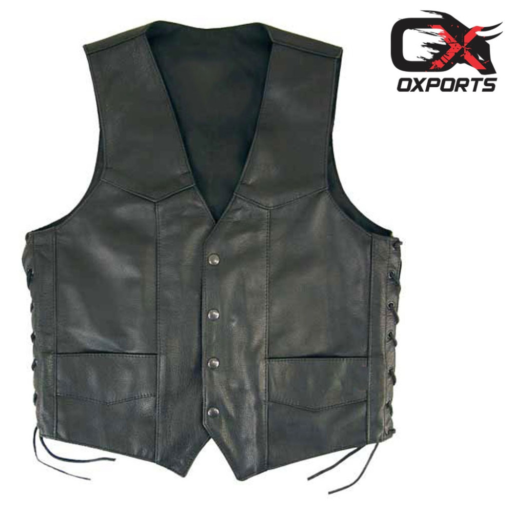 Amalfi Coast Leather Club Vest