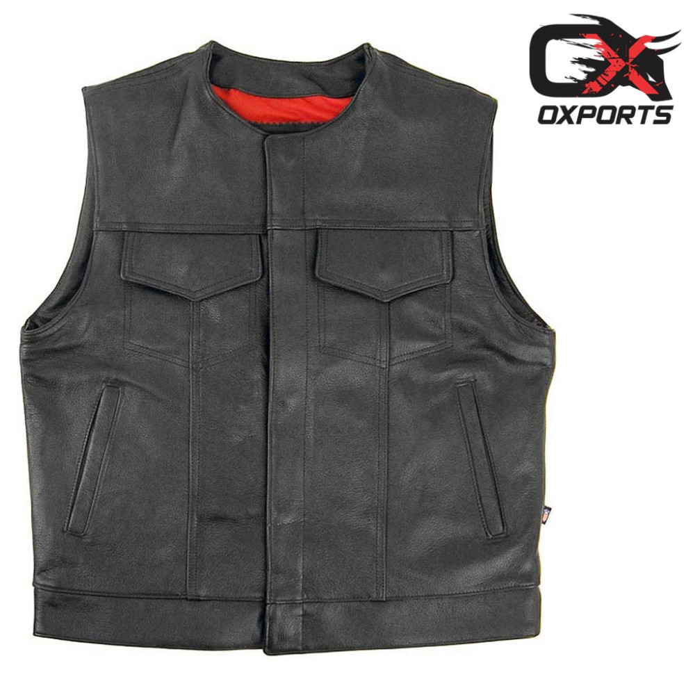 Senj Prizna Motorcycle Leather Vest