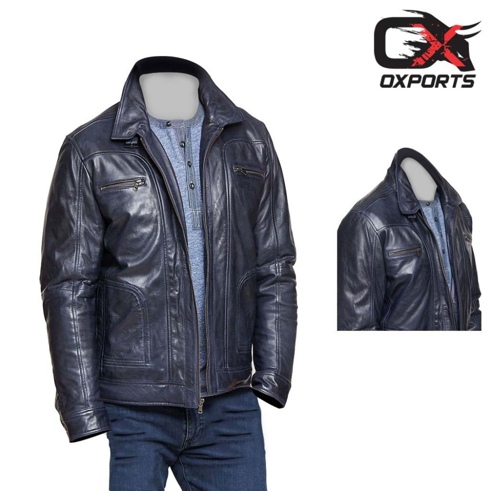 Tromso Bomber Leather Jacket