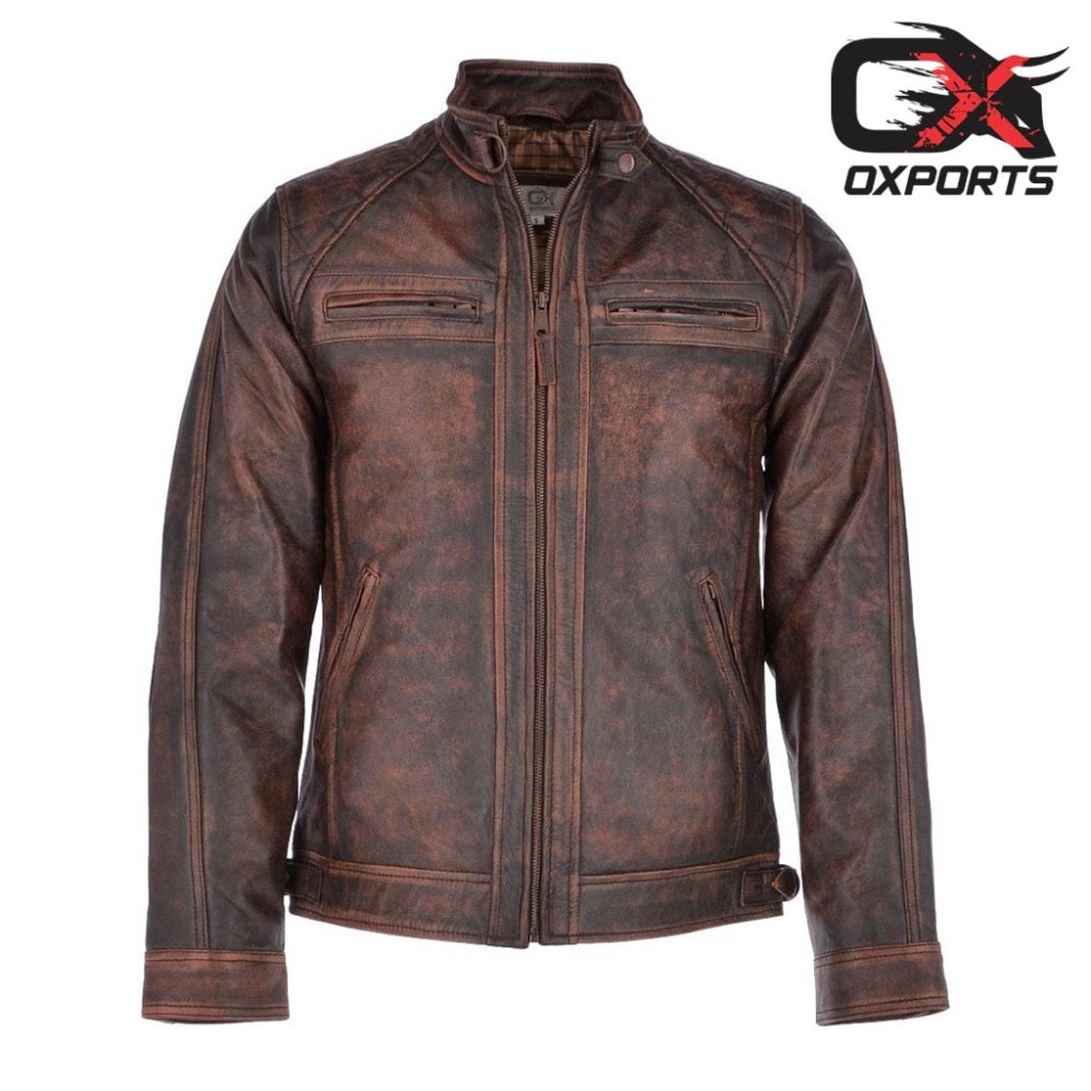 Yllas Biker Leather Jacket
