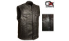 Via Francigena Leather Vest 