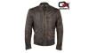 Reykjavik Dark Brown Leather Jacket