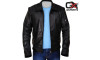 The Rock Black Leather Jacket