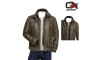 Tromso Moto  Bomber Leather Jacket 