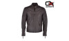 Vienna Black Biker Leather Jacket