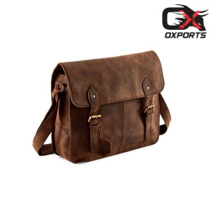 17 inch Handmade Laptop Messenger Bag