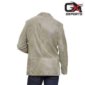 Athens Tall Leather Blazer