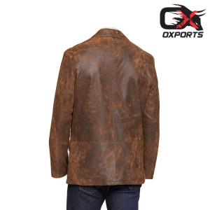 Christiansborg Leather Blazer