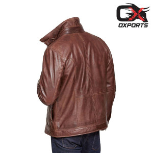 Madrid Bomber Leather Jacket