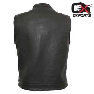 Via Francigena Leather Vest 